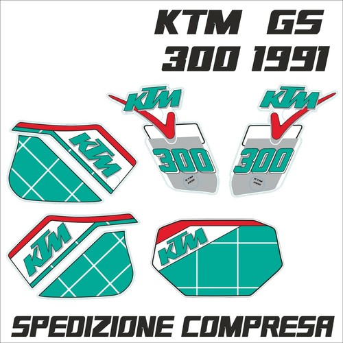 Kit adesivi stickers ktm gs - ktm,