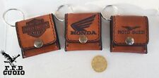 PORTACHIAVI MOTO AUTO PERSONALIZZATO IN CUOIO ARTIGIANALE