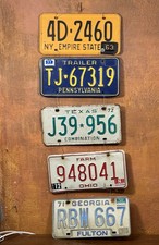 Collezione di 5 Targhe