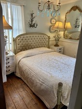 Copriletto vintage damascato - copriletto,