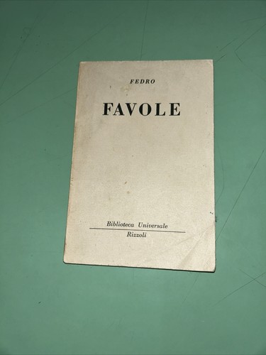 Favole fedro bur - favole,