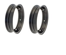 COPPIA CERCHI RUOTA NERI