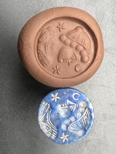 Antico pezzo da gioco islamico di scacchi vescovi pezzi giada verde XVIII secolo