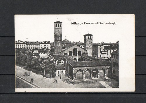 Cartolina milano panorama - ,