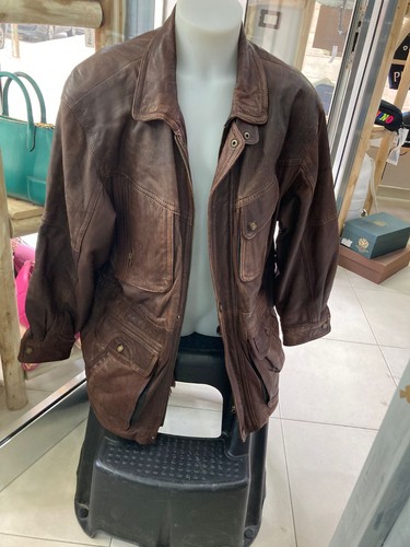 Giacca cappotto uomo pelle - giacca,