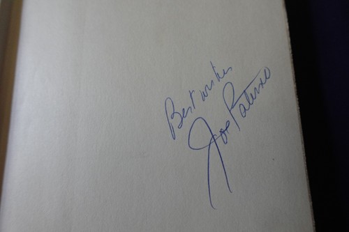 Joe paterno autografo - joe,
