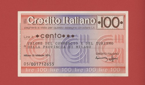 Italy 100 lire 1976 credito - 1976,