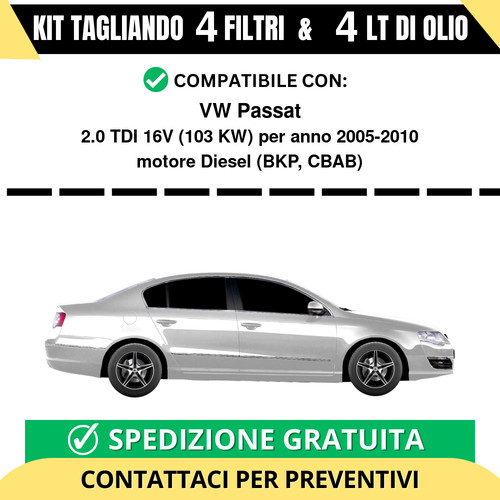 Tagliando per passat 0 - per, 2.0