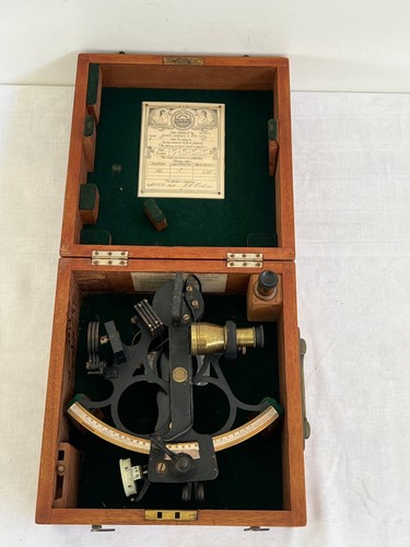Sestante legno metallo - sestante,