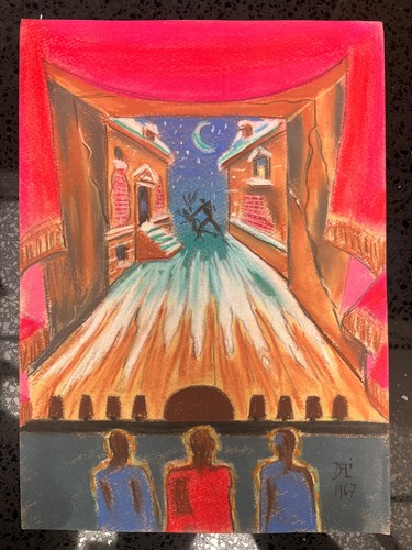 Salvador dalì disegno - dalì, su