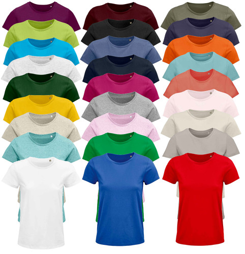 Shirt donna cotone biologico - t-shirt,