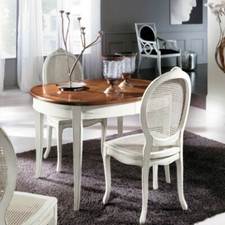 TAVOLO OVALE  ALLUNGABILE IN