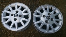 2 cerchi in lega leggera Nissan Almera 6Jx15