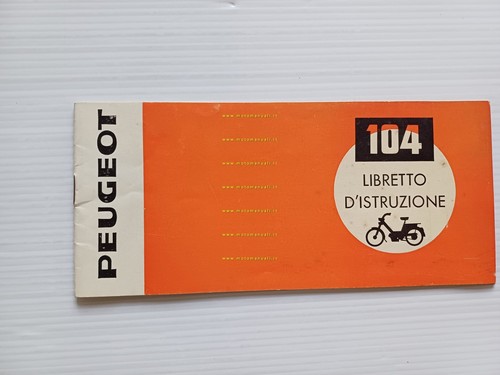 Peugeot 104 1973 manuale - 104,