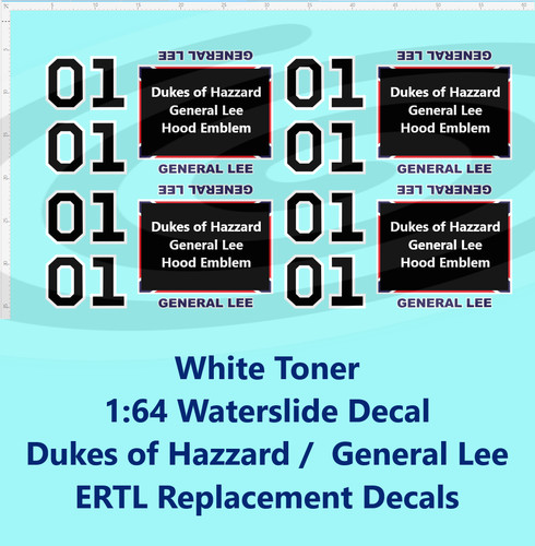 Toner bianco decalcomania - bianco,