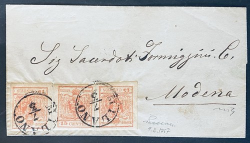 Lombardo veneto 15 cent - lombardo,