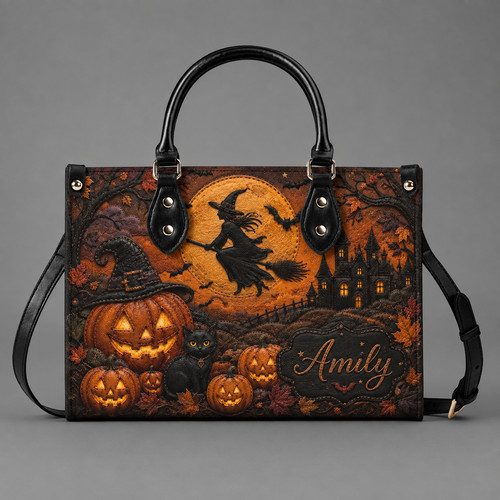 Borsa tote pelle - in, halloween