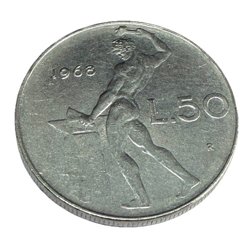 Italia lire 1968 moneta - 50,