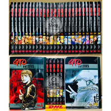 GTO: Great Teacher Onizuka NUOVO Manga Vol.1-25 Half/Full Set Fumetto Inglese | DHL