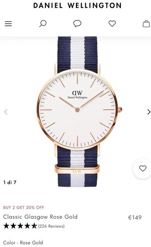 Orologio daniel wellington - orologio,