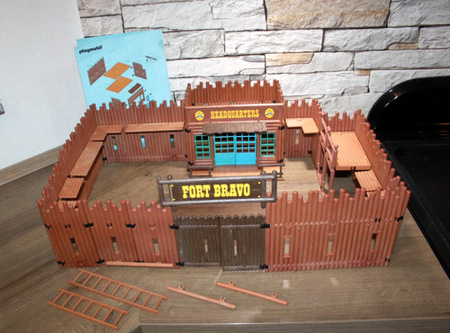 Playmobil western fort bravo - fort,