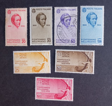 Italia Regno 1932 Vincenzo Bellini  serietta 6 valori Linguellati + 1 usato