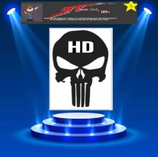 2 pezzi Harley Punisher logo stencil modello vernice aerografo #44