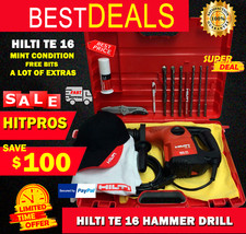 HILTI TE 16, MINT CONDITION
