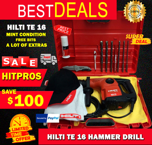 Hilti mint condition - te,