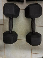 Pesi da palestra 4 kg+12,5 kg ciascuno 