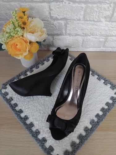 Scarpe teatro raso nero - scarpe, zeppa