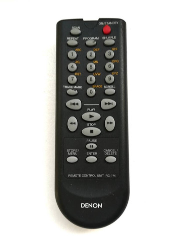 Telecomando denon 276 nero - denon,