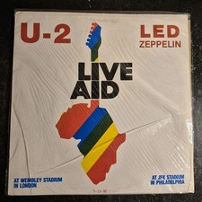 U2/Led Zeppelin-Live Aid LP