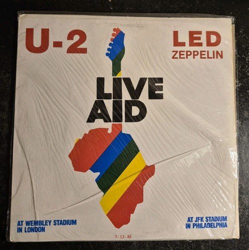 Led zeppelin live aid - aid, lp