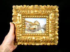 Miniatura olio rame vecchia