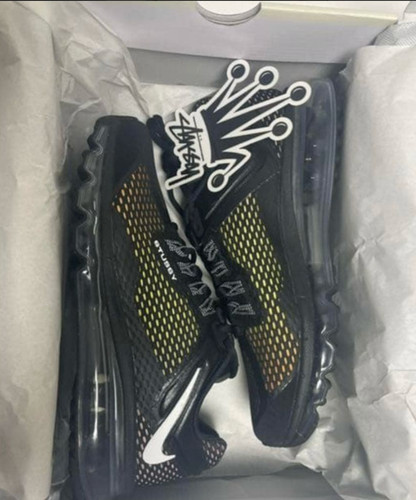 Us7 stussy nike air max - us7,