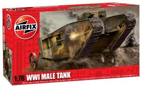 Soldatini wwi male - 1/76, "male"