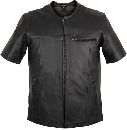 Camicia biker gilet con