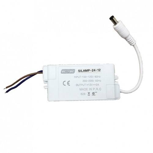 Trasformatore led 12v - 24w, per