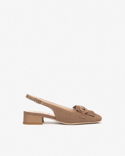 Decollete sling back - sling,