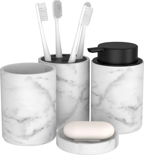 Set accessori bagno pezzi - accessori, 4