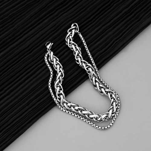 Bracciale acciaio per - bracciale,