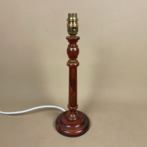 Wood lamp round - wood, wooden