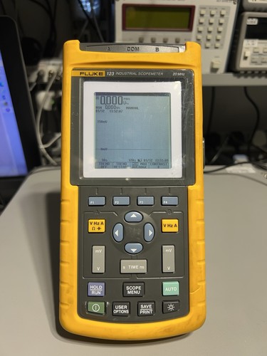 Fluke scopemetro 123 20mhz - scopemetro,
