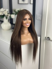 Parrucca capelli lunghi umani