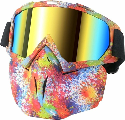 Casco moto occhiali - moto,