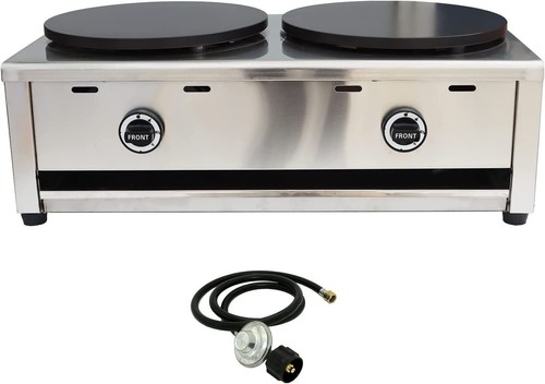 Macchina per crepe doppia
