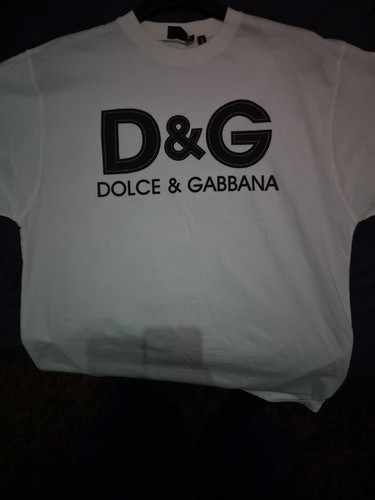Shirt uomo bianca taglia - d&g,