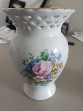 vasetto in ceramica decorato