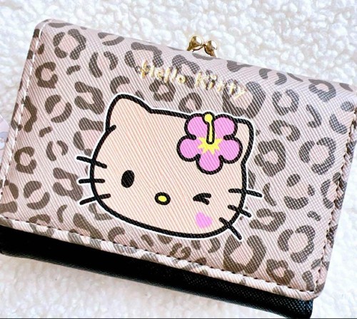 Portafoglio leopardato hello - portafoglio,